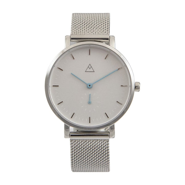 The Peak 36 · White / Silver / Silver Mesh