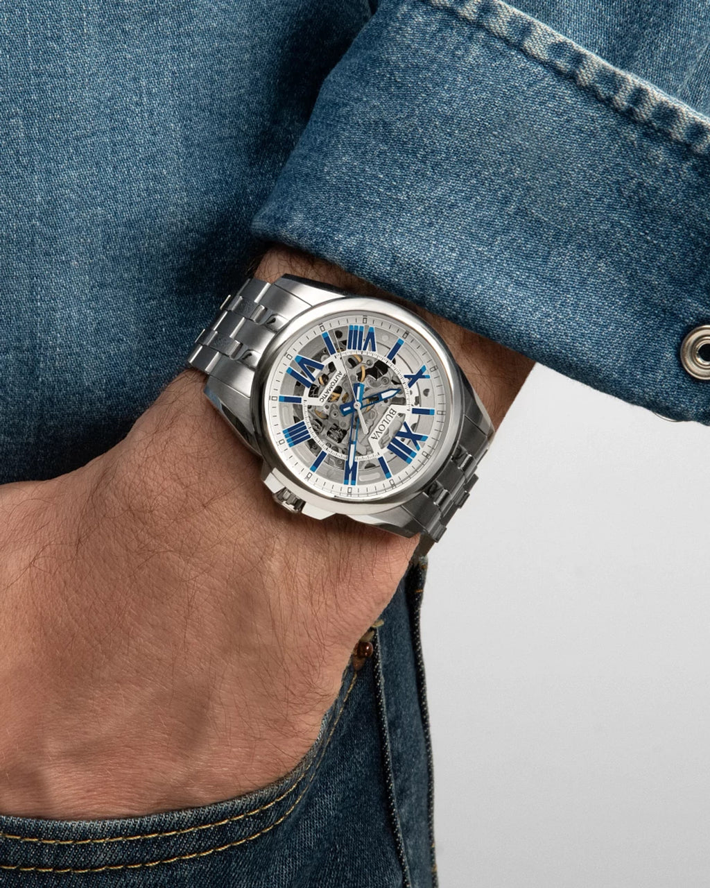 Bulova Sutton 96A187 — detail view — Bulova at MEDIUM