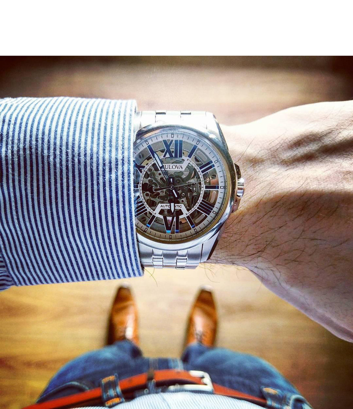 Bulova Sutton 96A187 — detail view — Bulova at MEDIUM