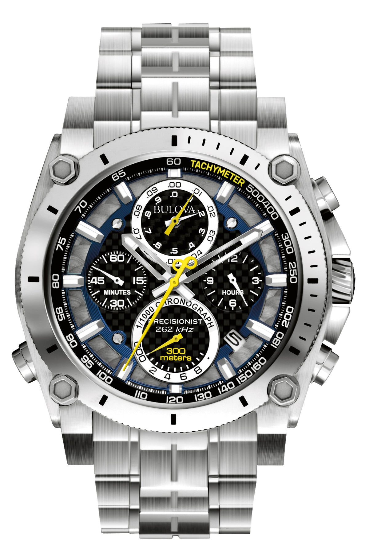 Bulova Precisionist 96B175 — front — Bulova at MEDIUM