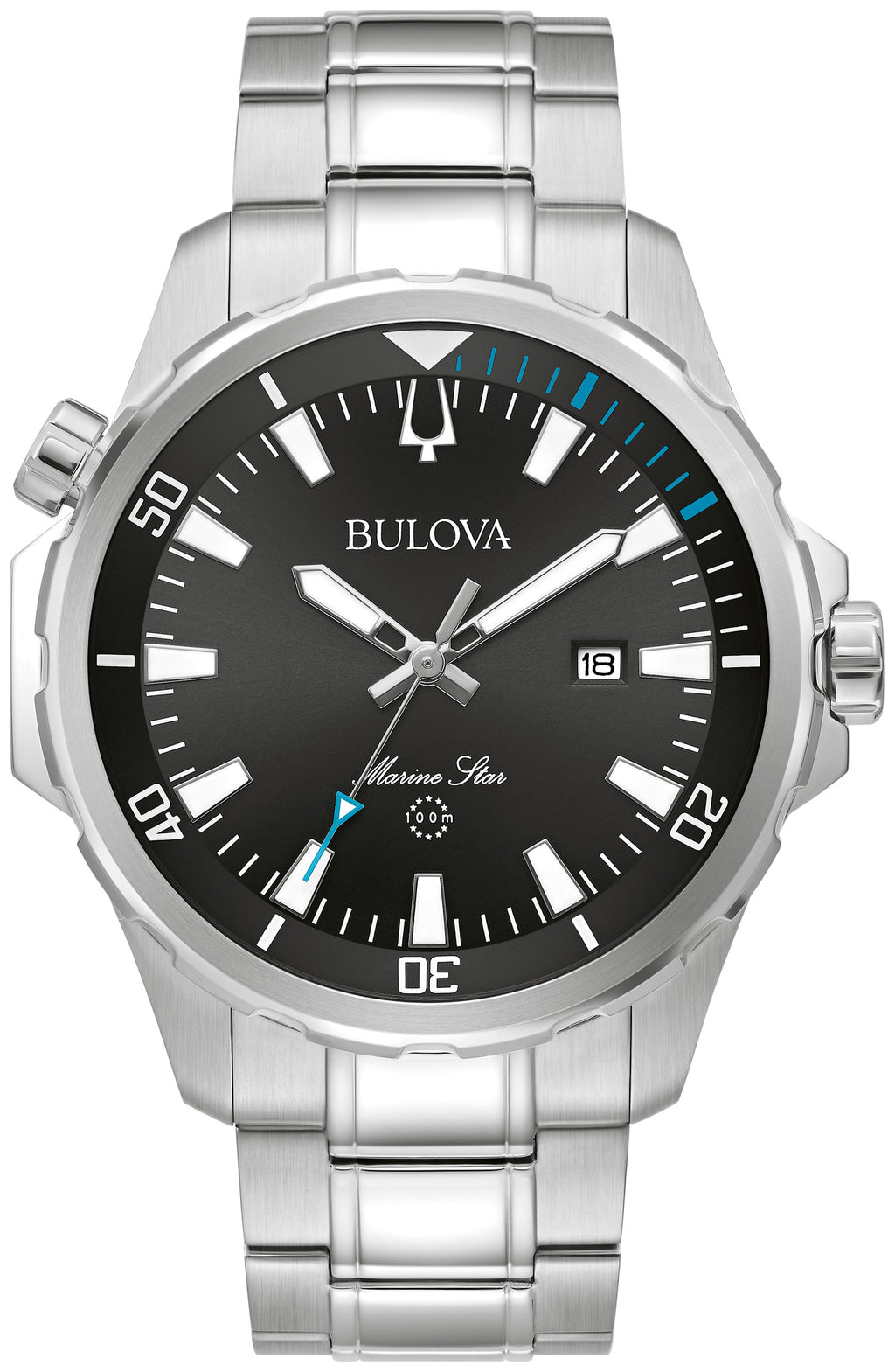 Bulova Marine Star 96B382 — front — Bulova at MEDIUM