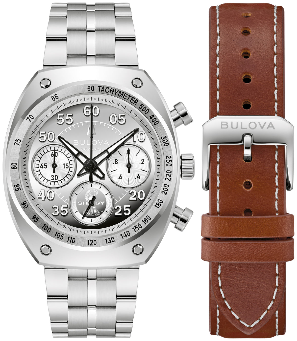 Bulova Shelby Racer Chronograph 96K118 — front — Bulova at MEDIUM