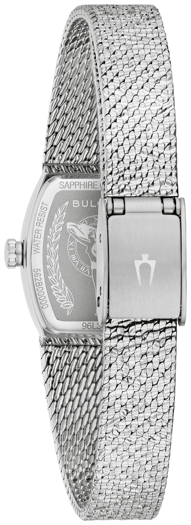 Bulova Goddess of Time 96L343 · Sodalite — detail view — Bulova at MEDIUM