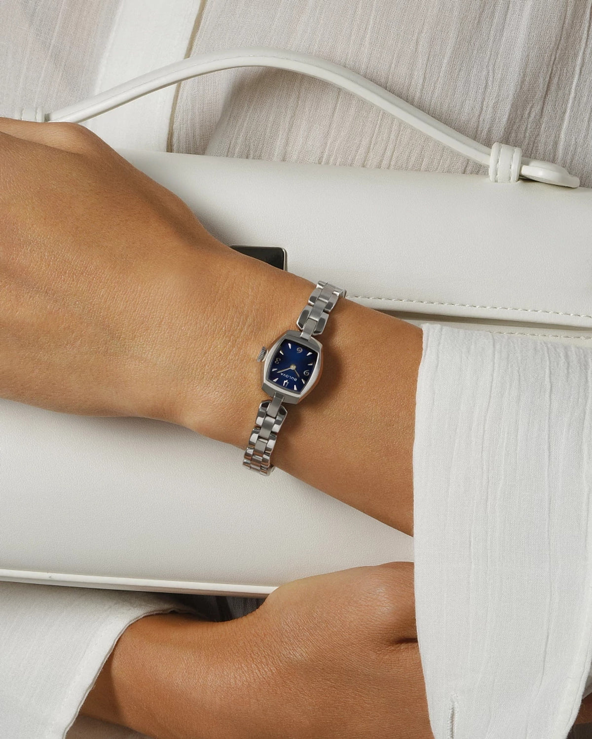 Bulova Goddess of Time 96L361 · Jackie — detail view — Bulova at MEDIUM