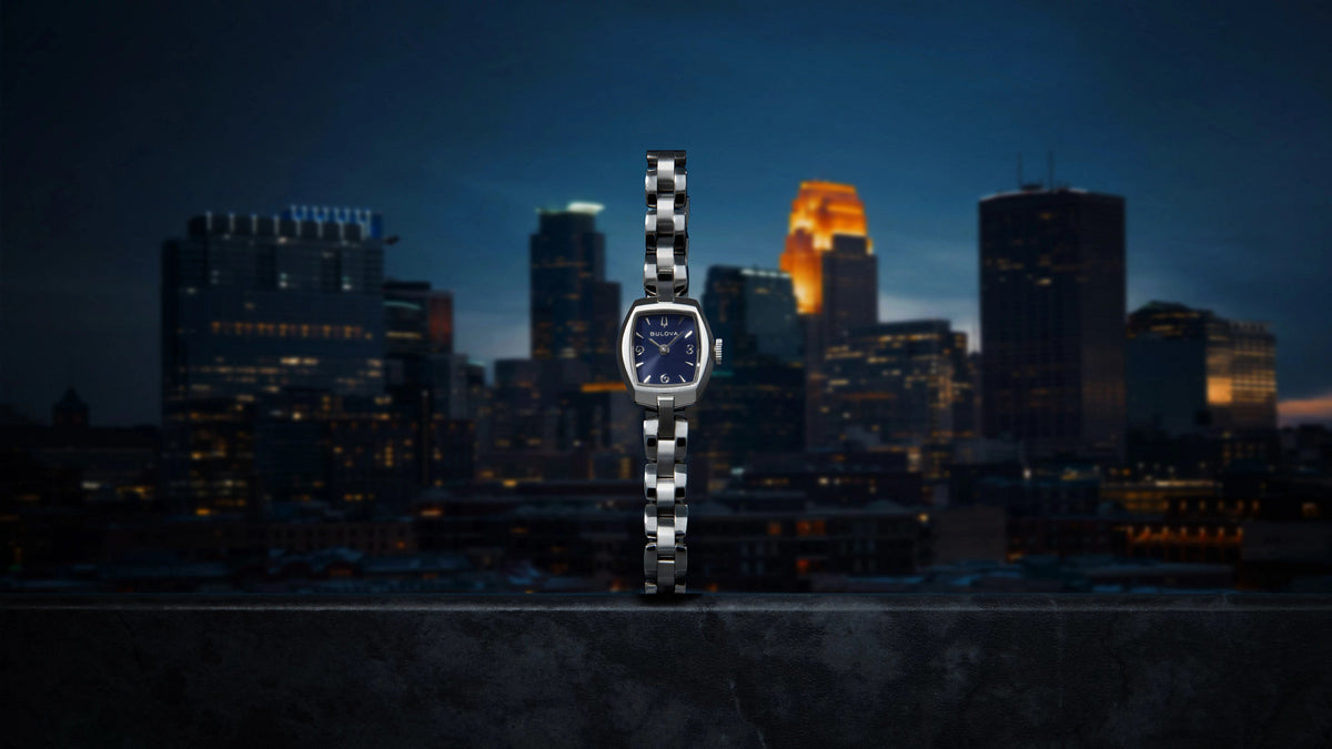 Bulova Goddess of Time 96L361 · Jackie — detail view — Bulova at MEDIUM