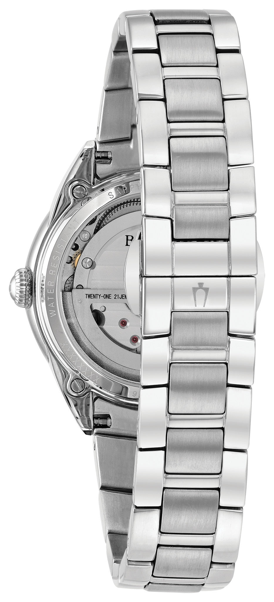 Bulova Sutton Ladies 96P181 — detail view — Bulova at MEDIUM