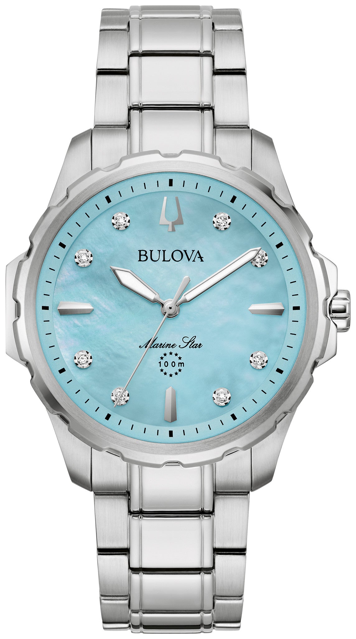 Bulova Marine Star Ladies 96P248 — front — Bulova at MEDIUM