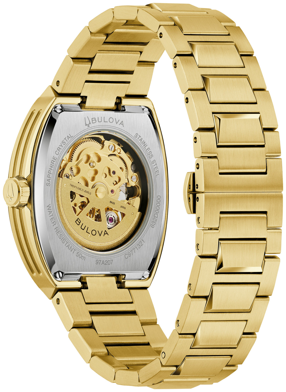 Bulova Maquina 97A207 — detail view — Bulova at MEDIUM