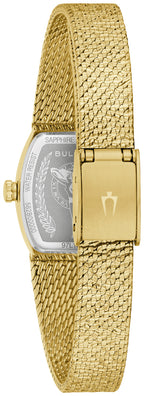 Bulova Goddess of Time 97L184 · Malachite — detail view — Bulova at MEDIUM