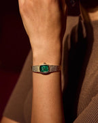 Bulova Goddess of Time 97L184 · Malachite — detail view — Bulova at MEDIUM
