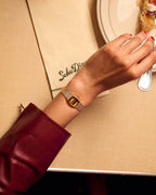 Bulova Goddess of Time 97L185 · Tiger's Eye — detail view — Bulova at MEDIUM