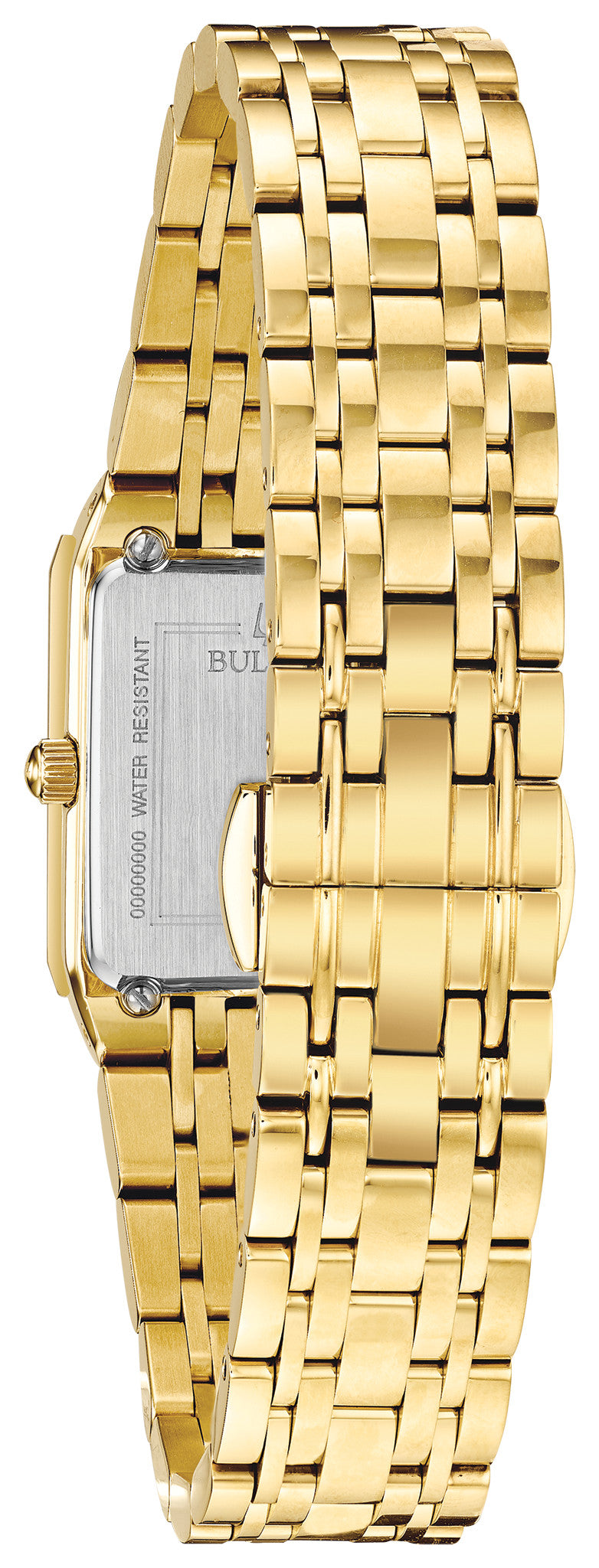 Bulova Quadra 97P140 — detail view — Bulova at MEDIUM