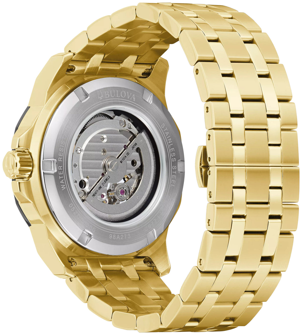 Bulova Marine Star 98A273 — detail view — Bulova at MEDIUM