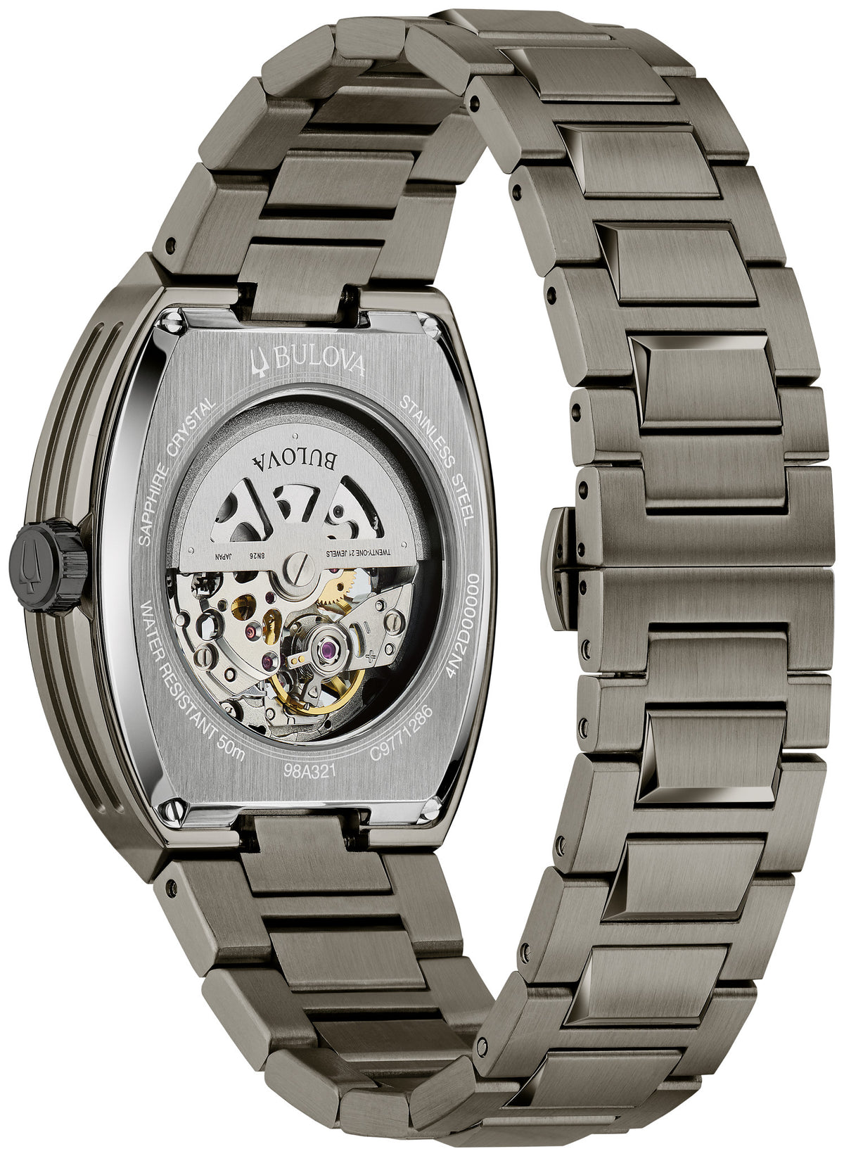 Bulova Maquina 98A321 — detail view — Bulova at MEDIUM