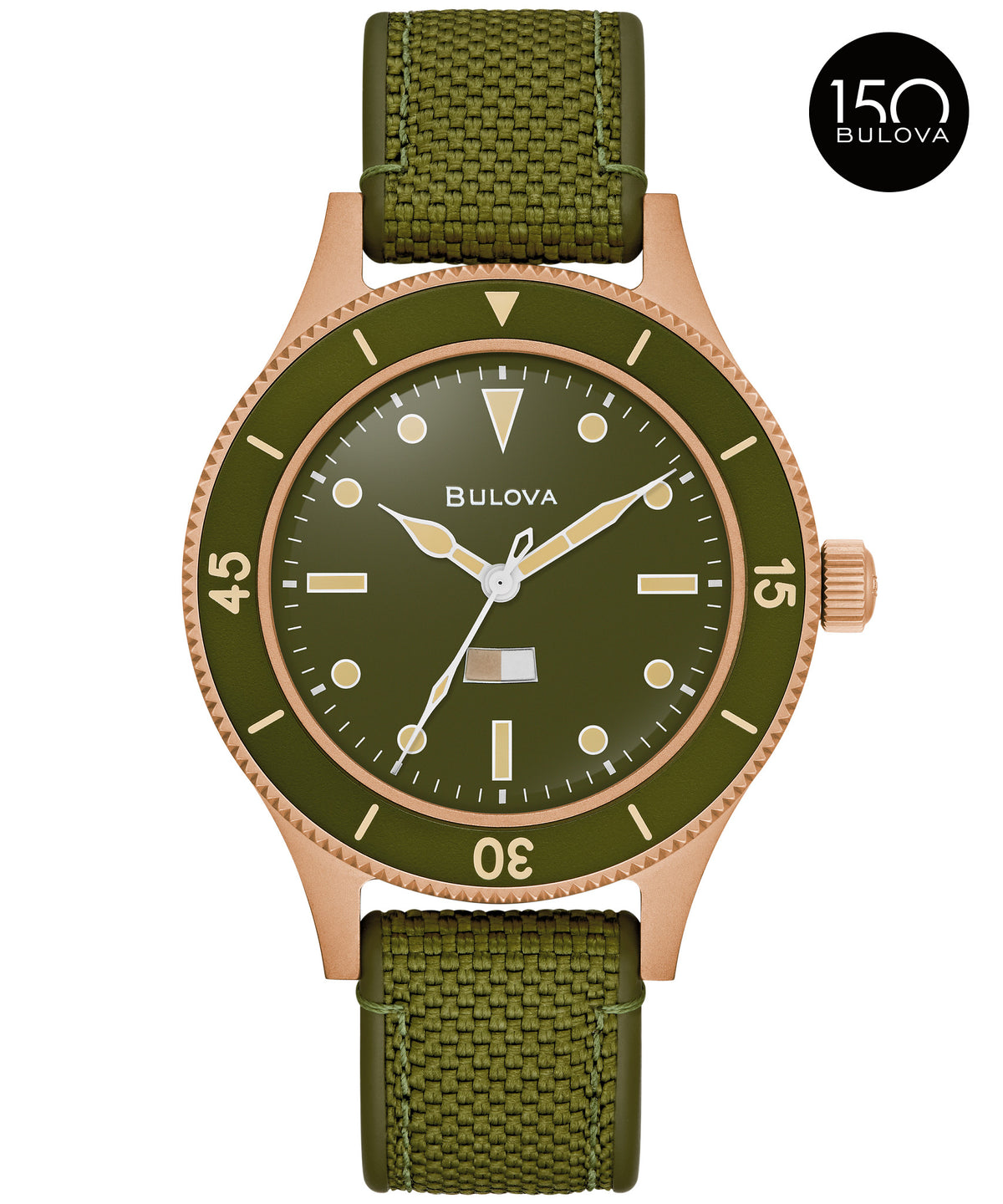 Bulova Mil-Ships 98A324 — front — Bulova at MEDIUM