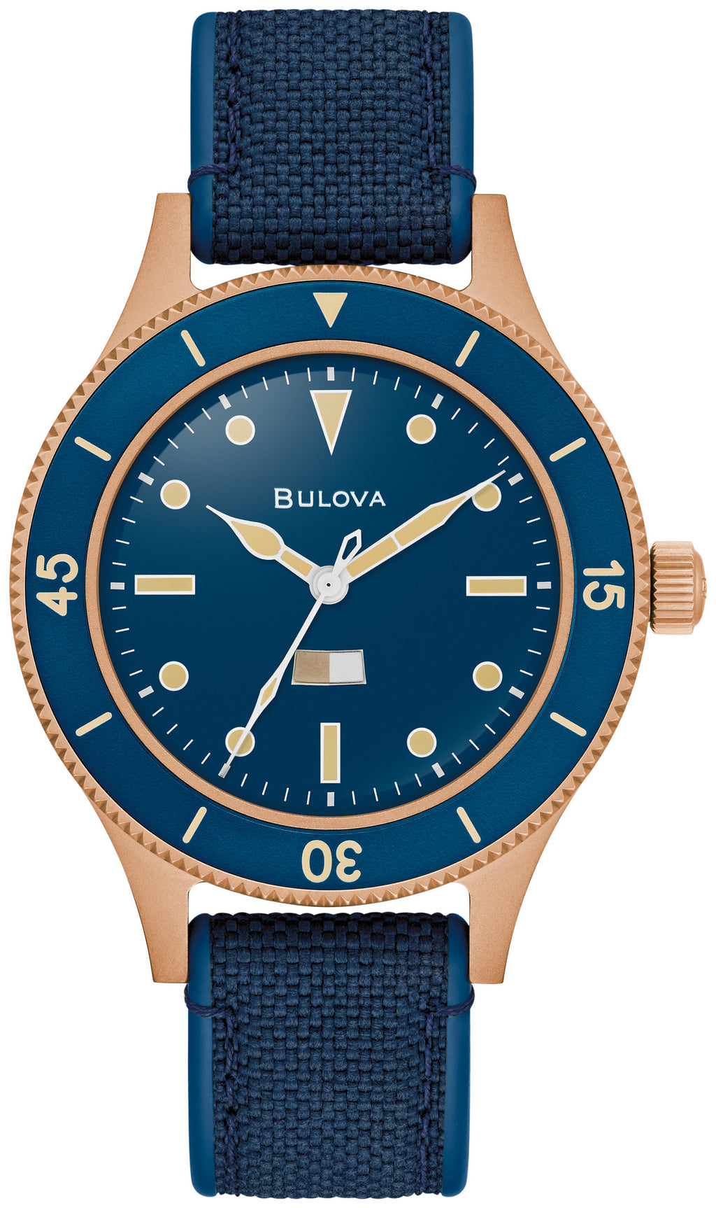 Bulova Mil-Ships 98A325 — front — Bulova at MEDIUM