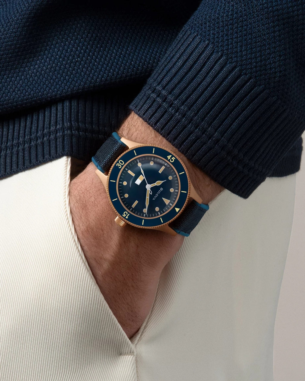 Bulova Mil-Ships 98A325 — view 4 — Bulova at MEDIUM