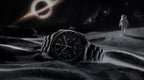 Bulova Lunar Pilot 98A335 · Black Hole — detail view — Bulova at MEDIUM
