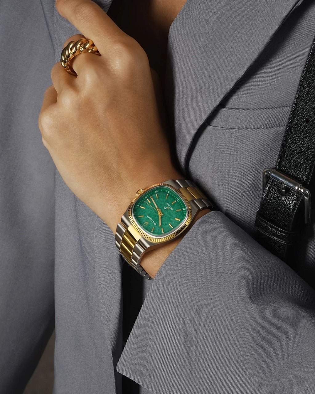 Bulova Super Seville 98A336 · Jade — view 5 — Bulova at MEDIUM