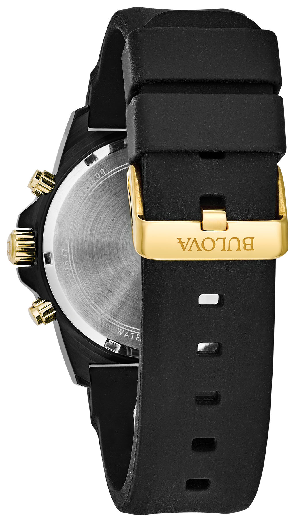 Bulova Marine Star 98B278 — detail view — Bulova at MEDIUM