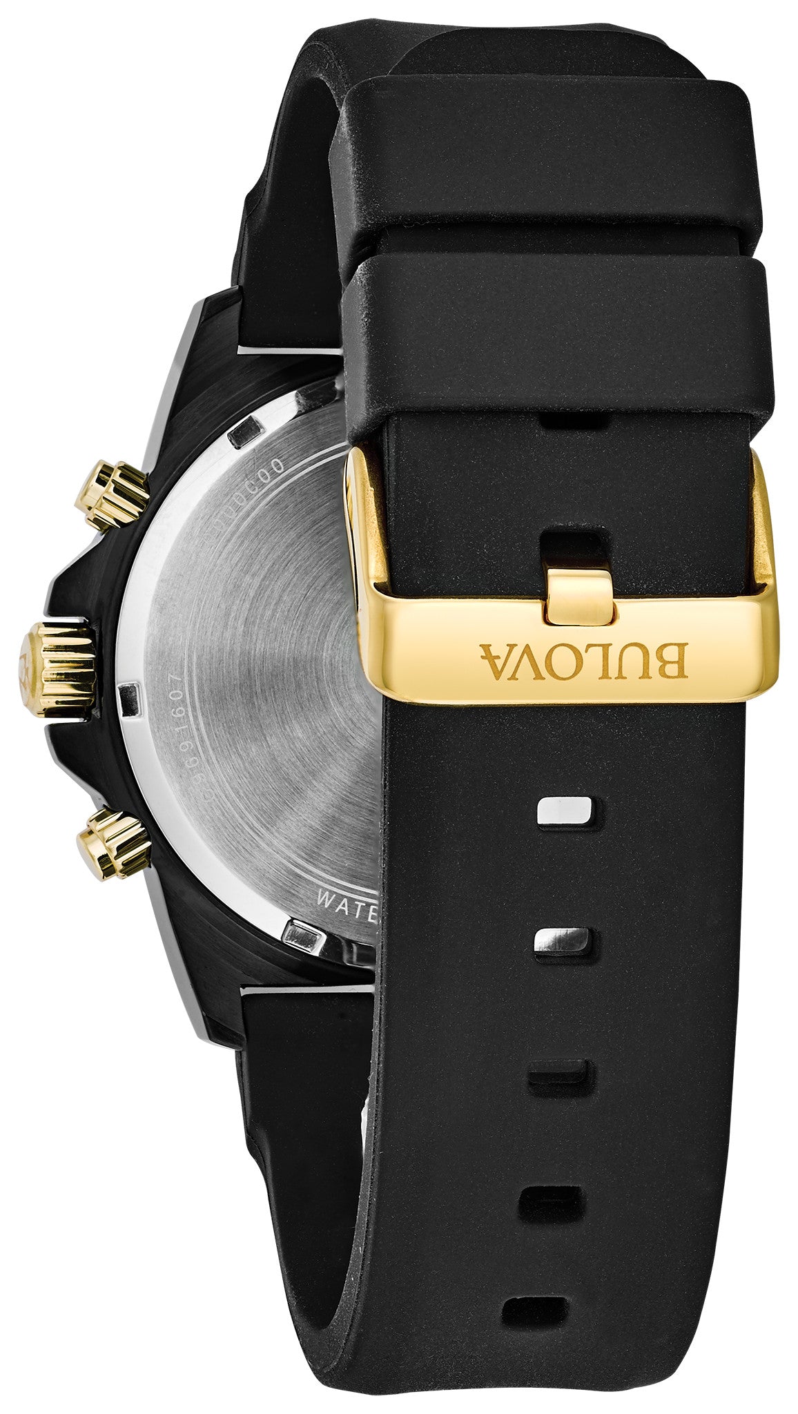 Bulova Marine Star 98B278 — detail view — Bulova at MEDIUM