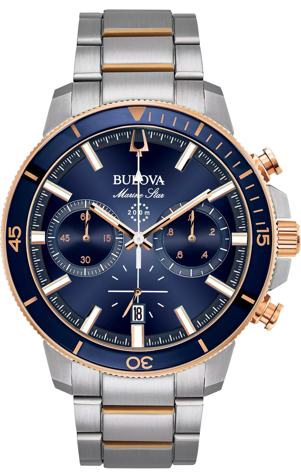 Bulova Marine Star 98B301 — front — Bulova at MEDIUM