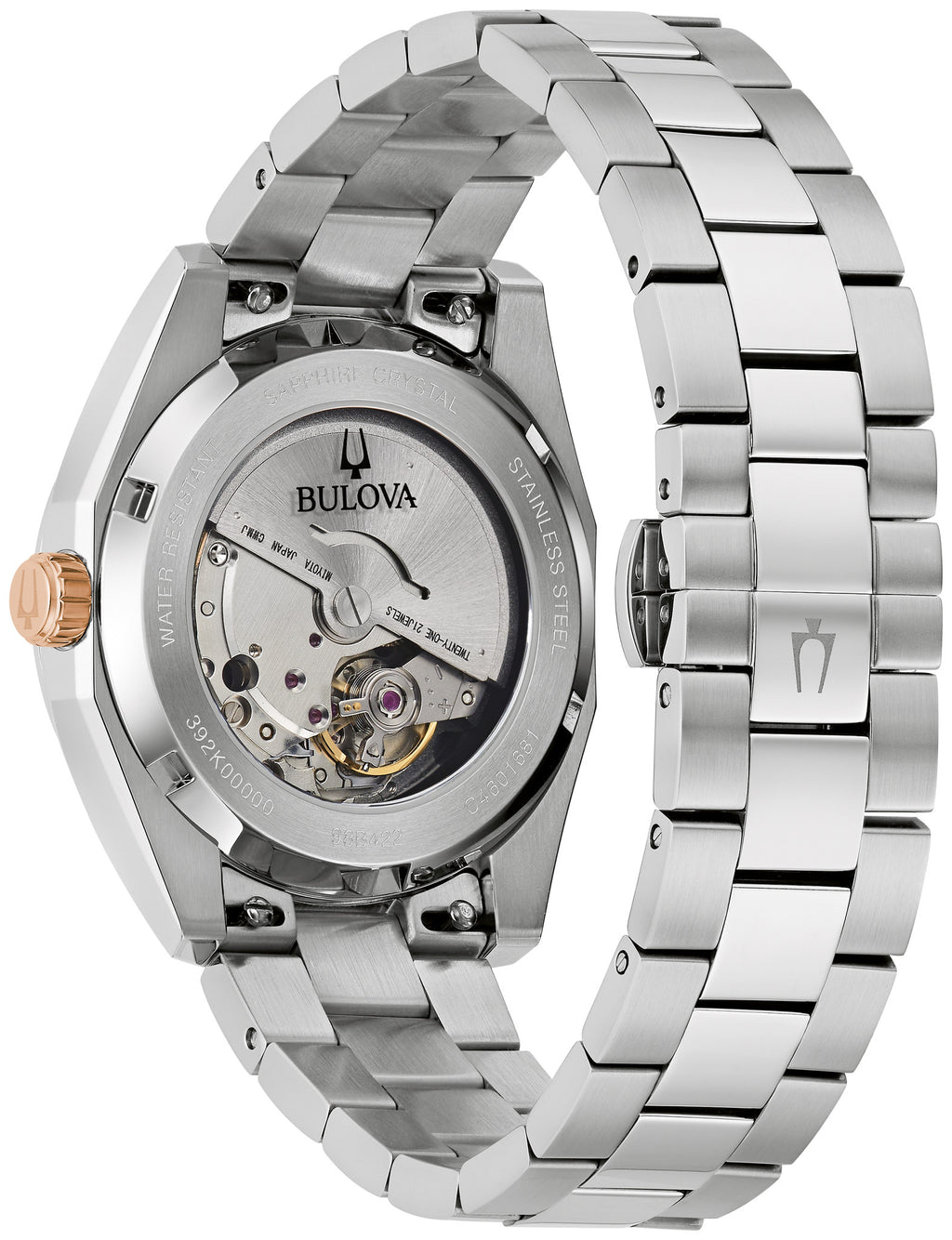 Bulova Surveyor 98B422 — detail view — Bulova at MEDIUM