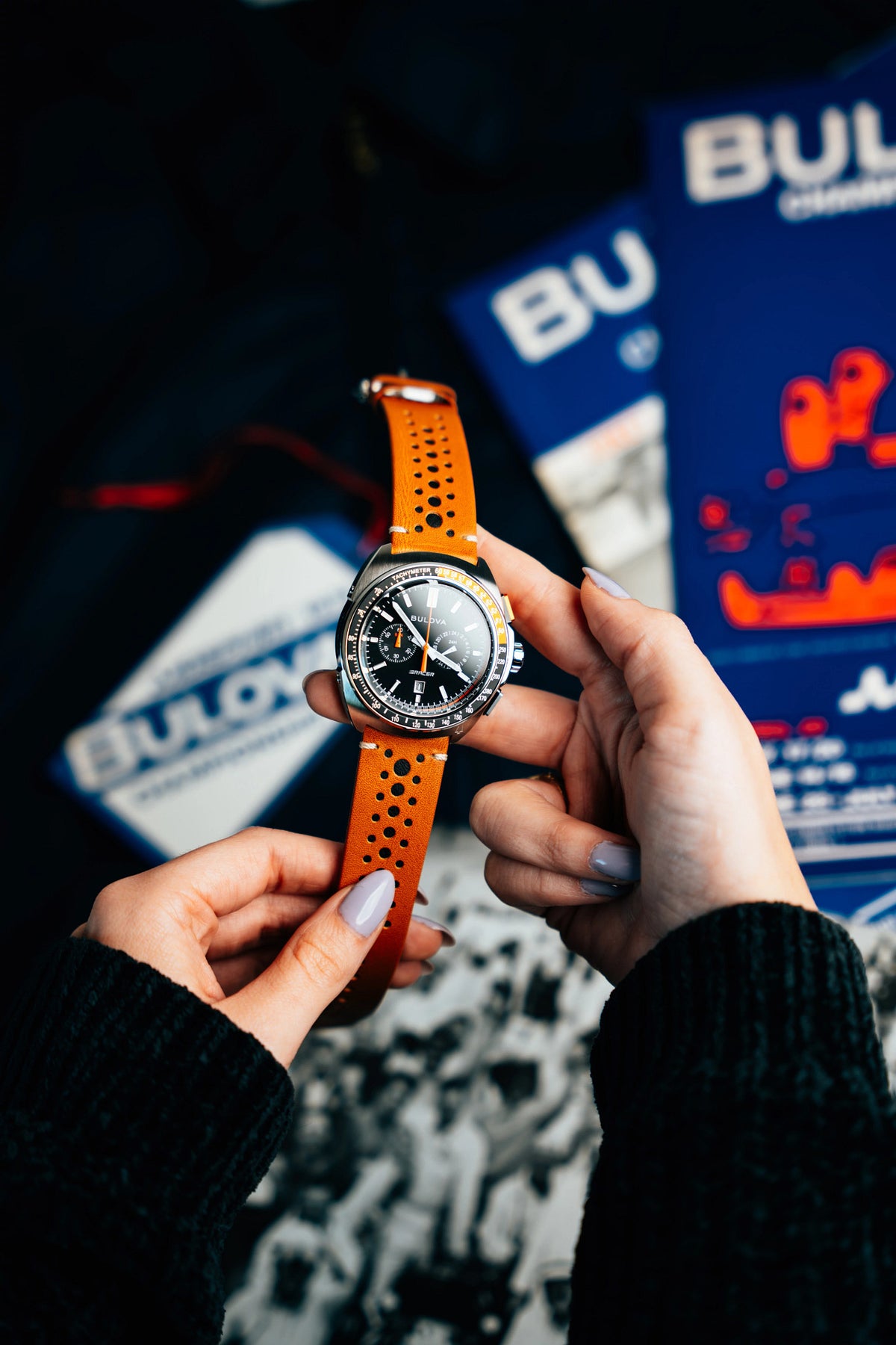 Bulova Racer Chronograph 98B427 — view 4 — Bulova at MEDIUM