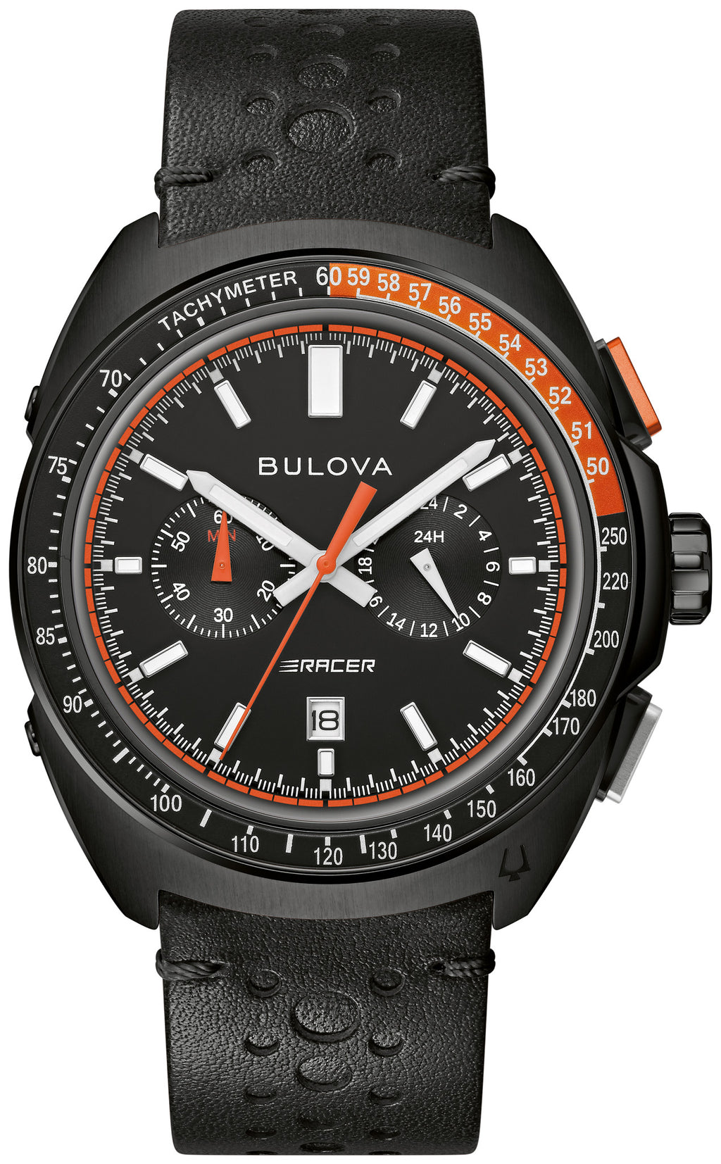 Bulova Racer Chronograph 98B428 — front — Bulova at MEDIUM