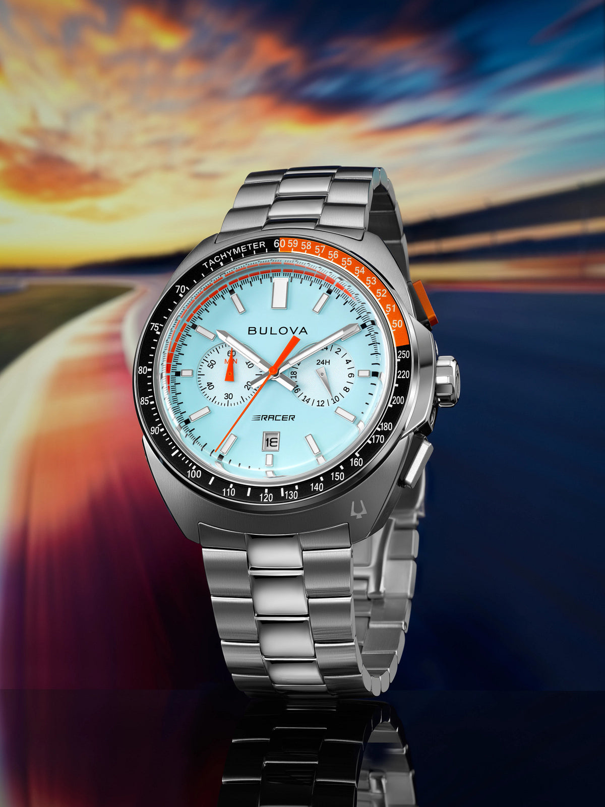 Bulova Racer Chronograph 98B432 — view 5 — Bulova at MEDIUM