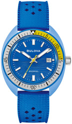 Bulova Snorkel 98B445 · Blue Tang Fish — front — Bulova at MEDIUM
