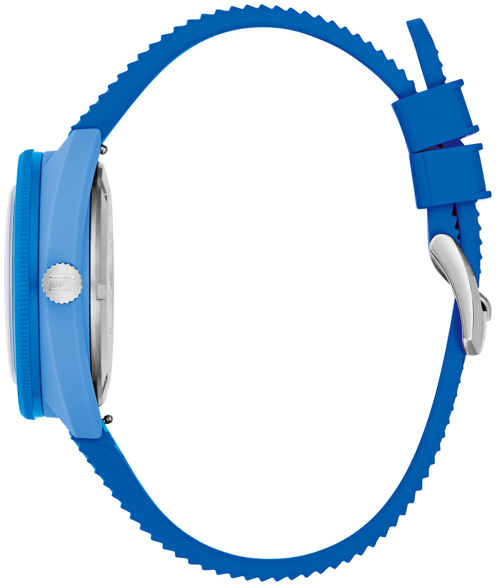 Bulova Snorkel 98B445 · Blue Tang Fish — view 2 — Bulova at MEDIUM