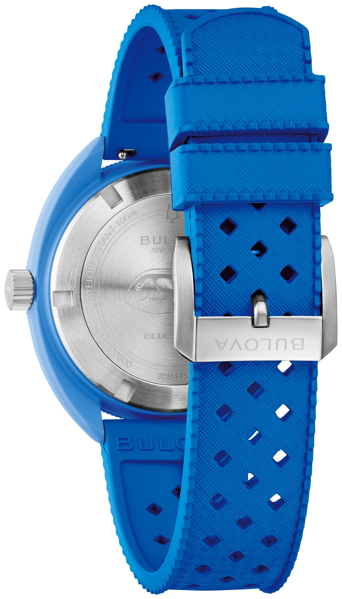 Bulova Snorkel 98B445 · Blue Tang Fish — view 3 — Bulova at MEDIUM
