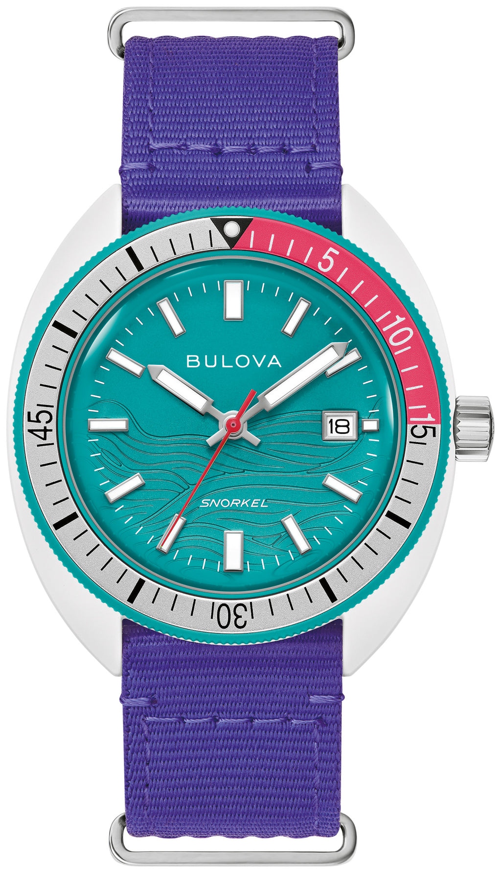 Bulova Snorkel 98B447 · Coral Reef — front — Bulova at MEDIUM