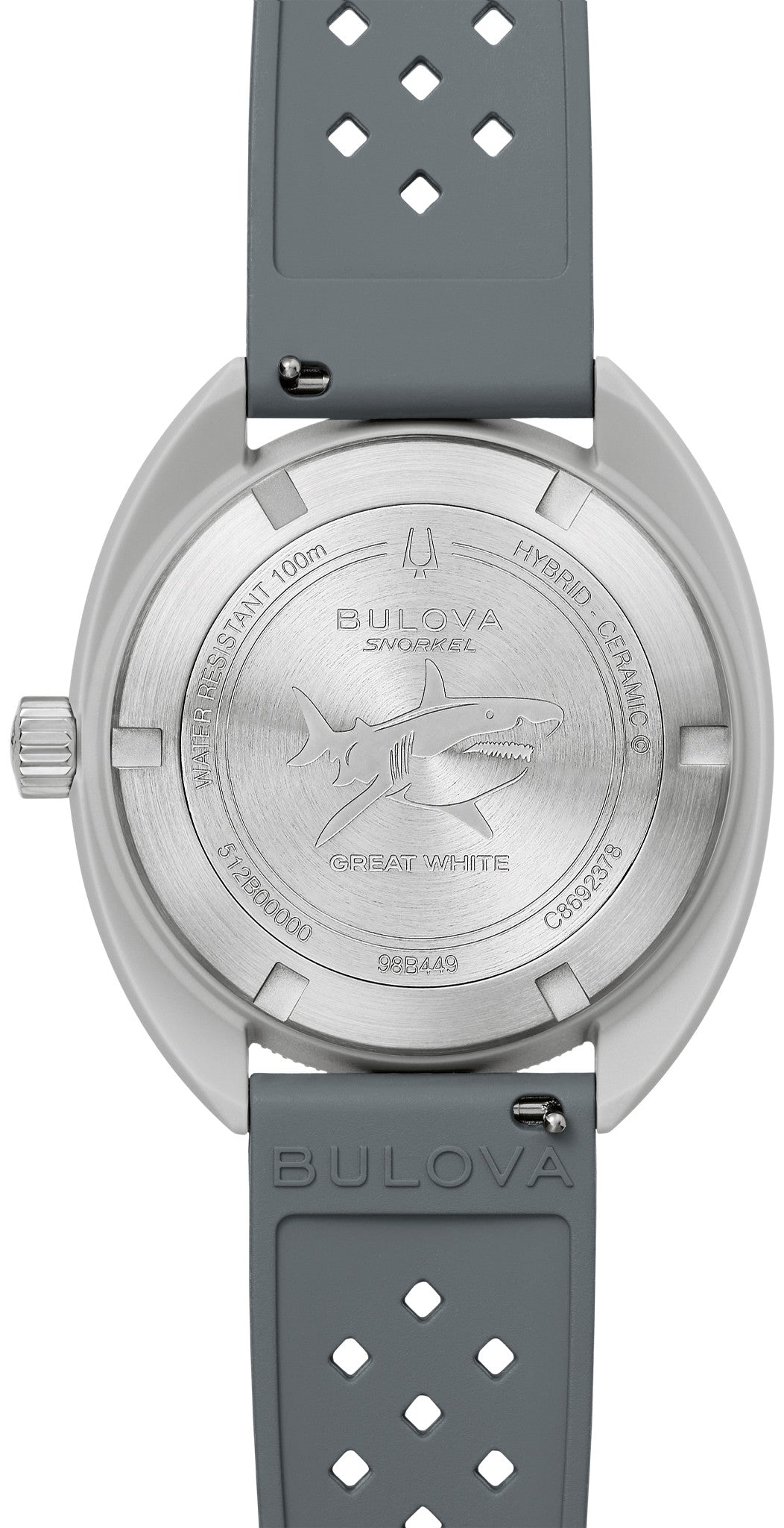 Bulova Snorkel 98B449 · Great White Shark — view 6 — Bulova at MEDIUM