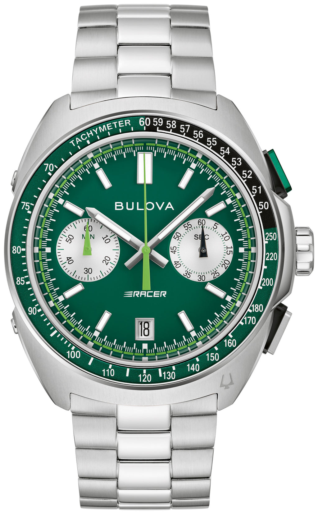 Bulova Racer Chronograph 98B468 — front — Bulova at MEDIUM