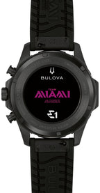 Bulova Marine Star 98B476 · E1 Team Miami — detail view — Bulova at MEDIUM