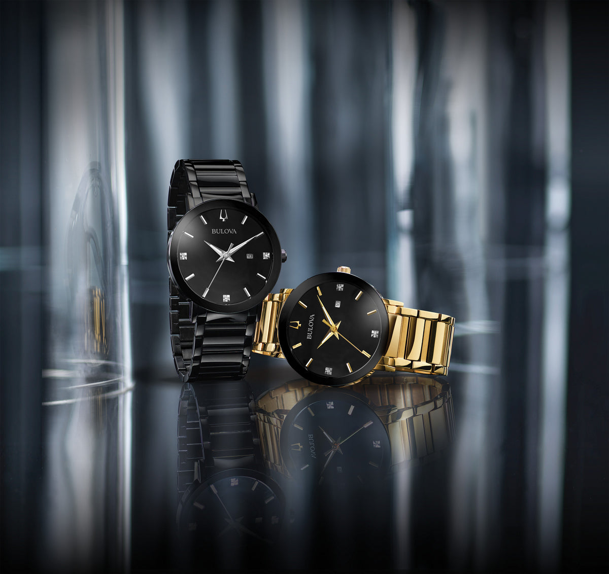 Bulova Futuro 98D144 — detail view — Bulova at MEDIUM