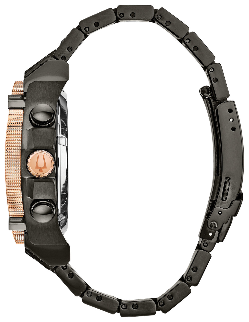 Bulova Precisionist 98D149 — detail view — Bulova at MEDIUM