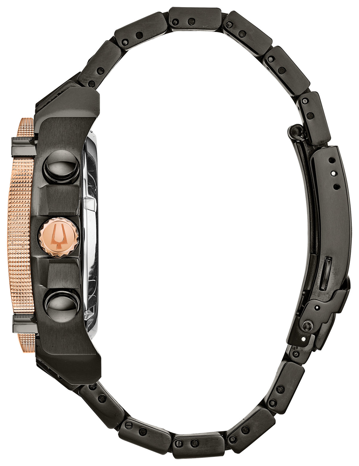 Bulova Precisionist 98D149 — detail view — Bulova at MEDIUM