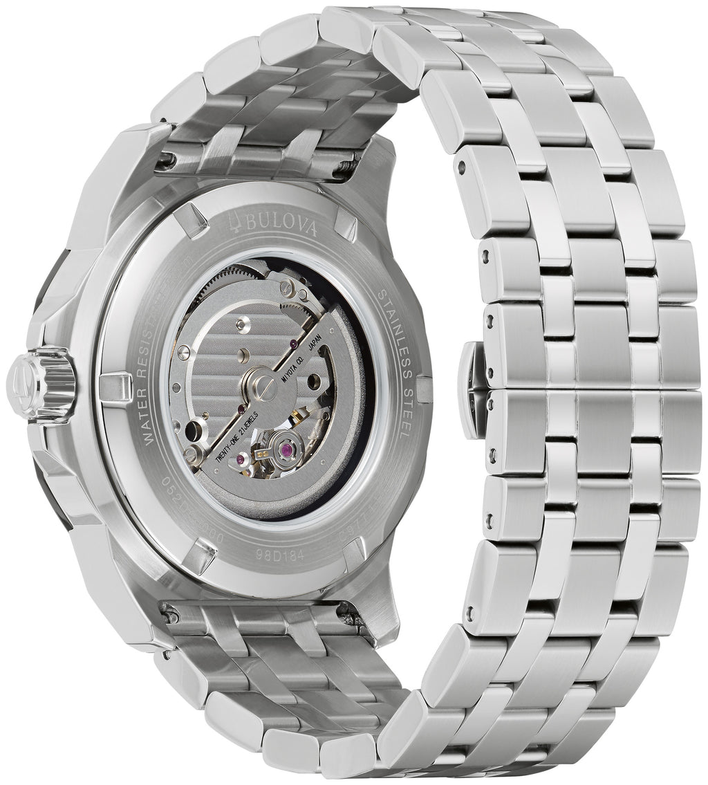 Bulova Marine Star 98D184 — detail view — Bulova at MEDIUM