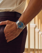 Bulova Marine Star 98D184 — detail view — Bulova at MEDIUM