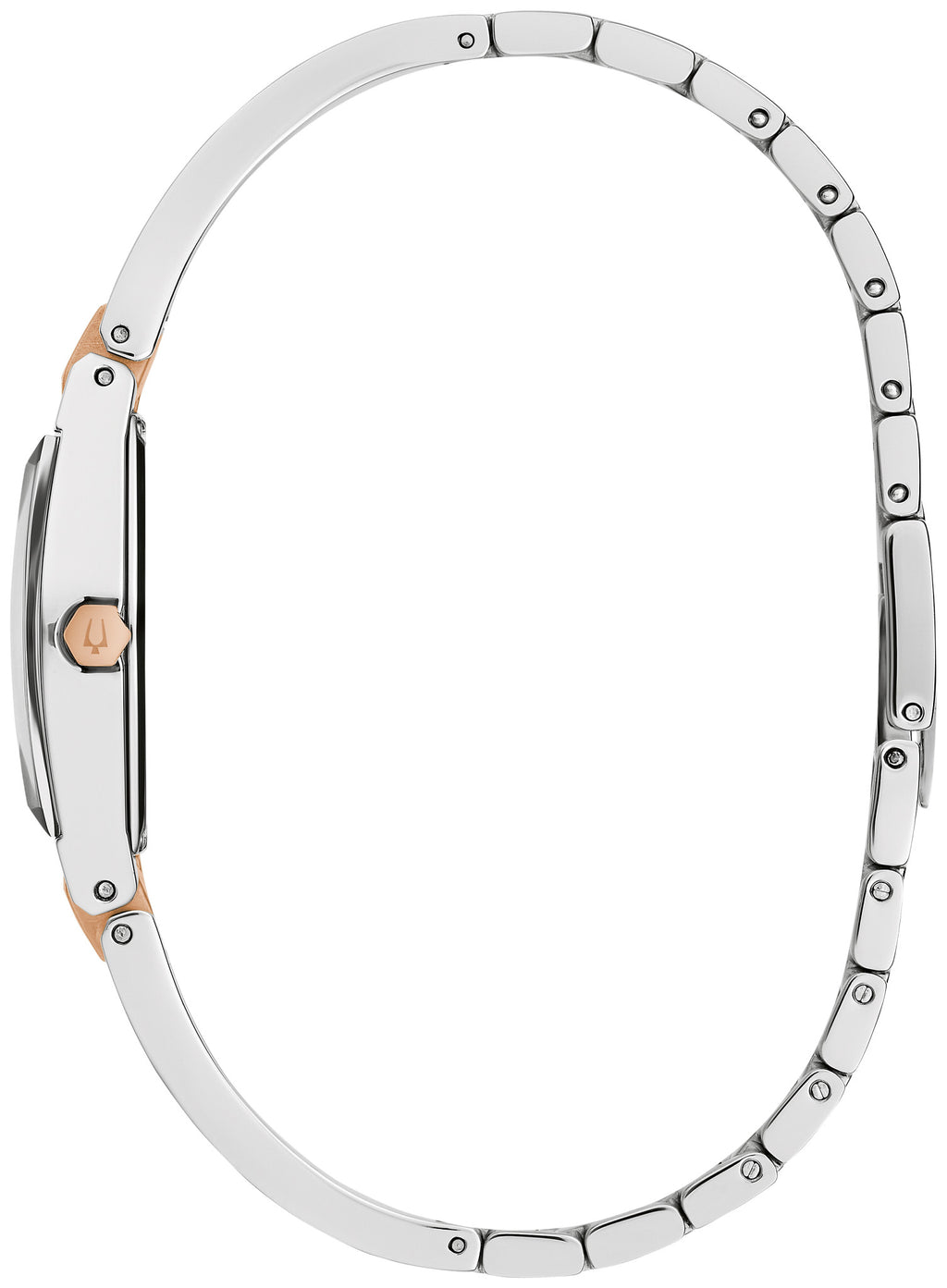 Bulova Gemini Ladies 98P216 — detail view — Bulova at MEDIUM