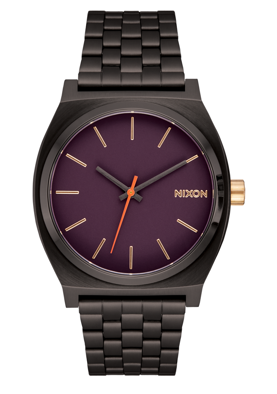Time Teller - Gunmetal / Blackberry / Gold