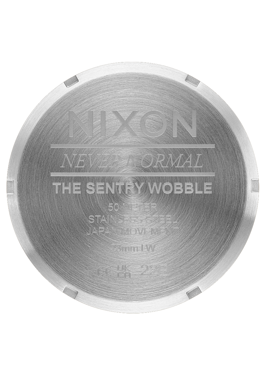 Sentry Wobble - Silver / Purple Sunray
