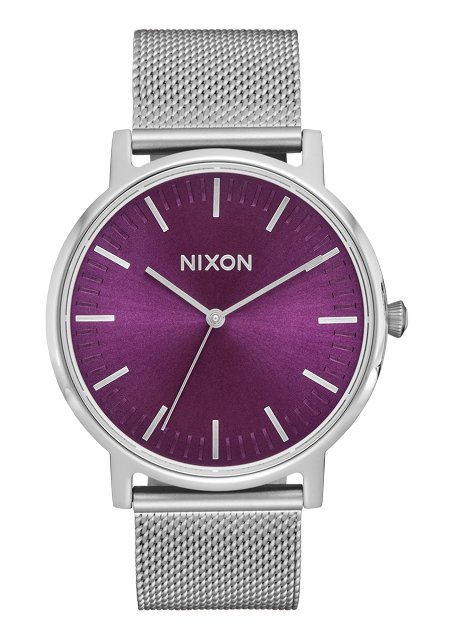 Porter Milanese - Silver / Purple Sunray