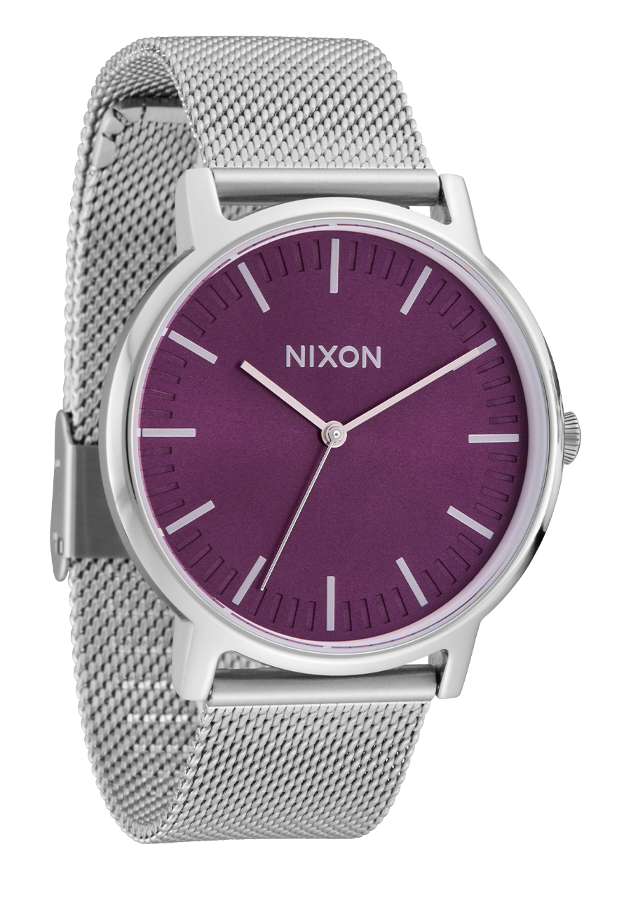 Porter Milanese - Silver / Purple Sunray