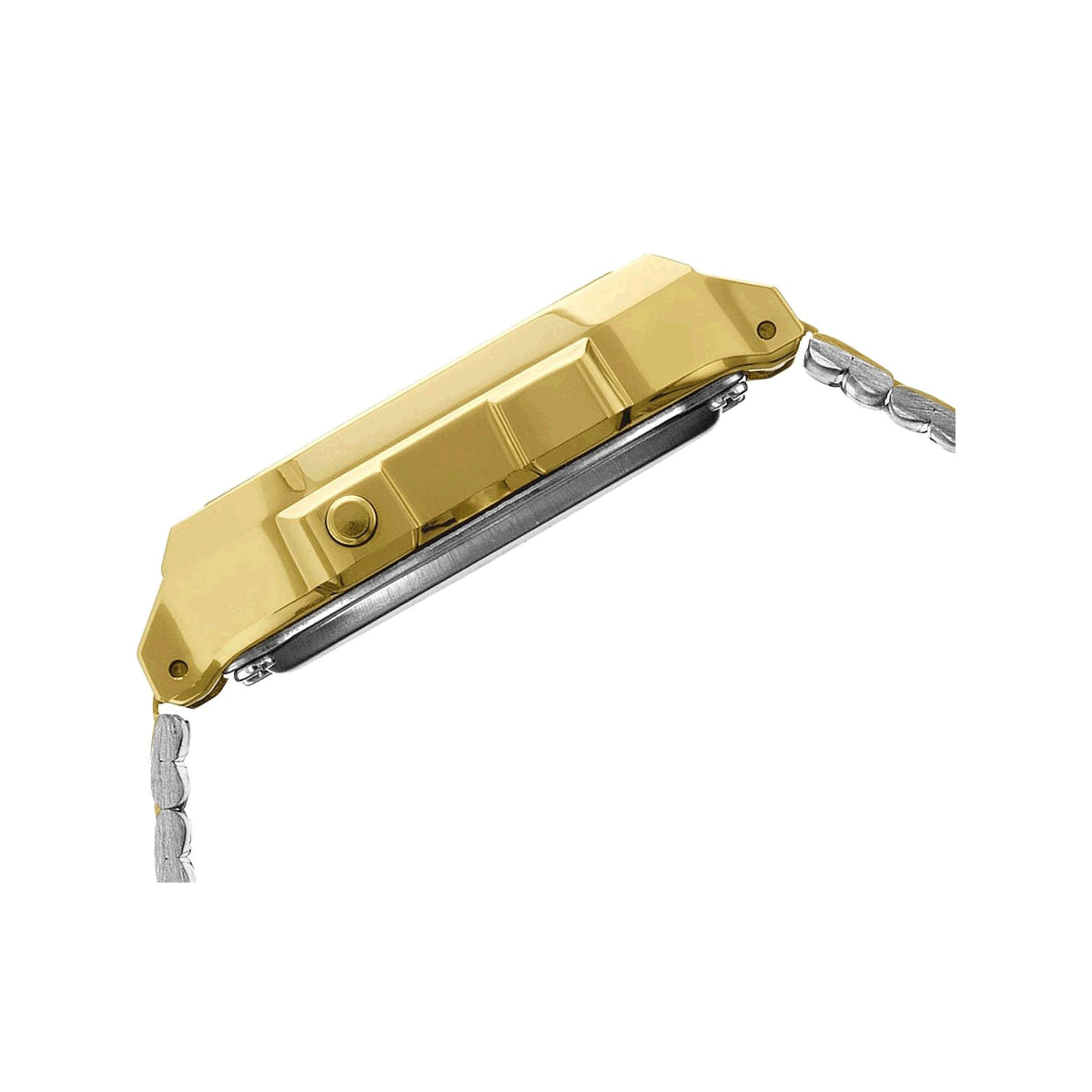 Casio Illuminator A168WG-9 · Gold - side