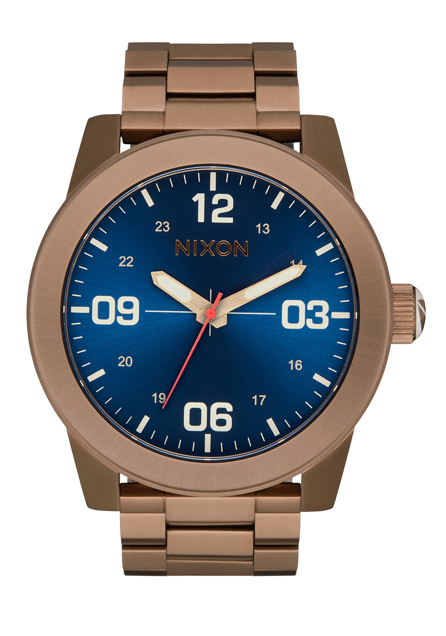 Corporal Stainless Steel - Desert Gold / Arles Blue