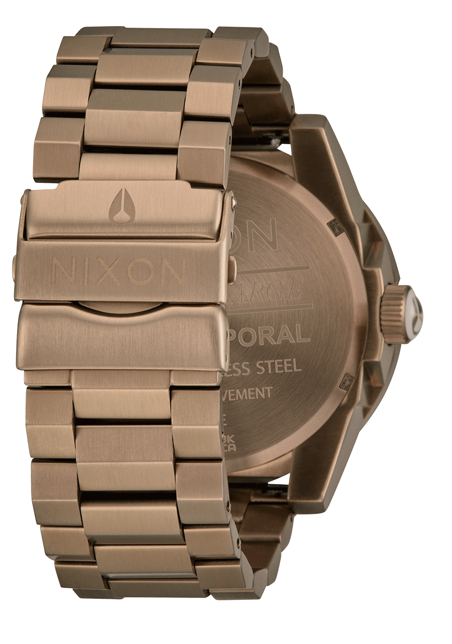 Corporal Stainless Steel - Desert Gold / Arles Blue